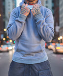 Felpa Regular Fit Piombo