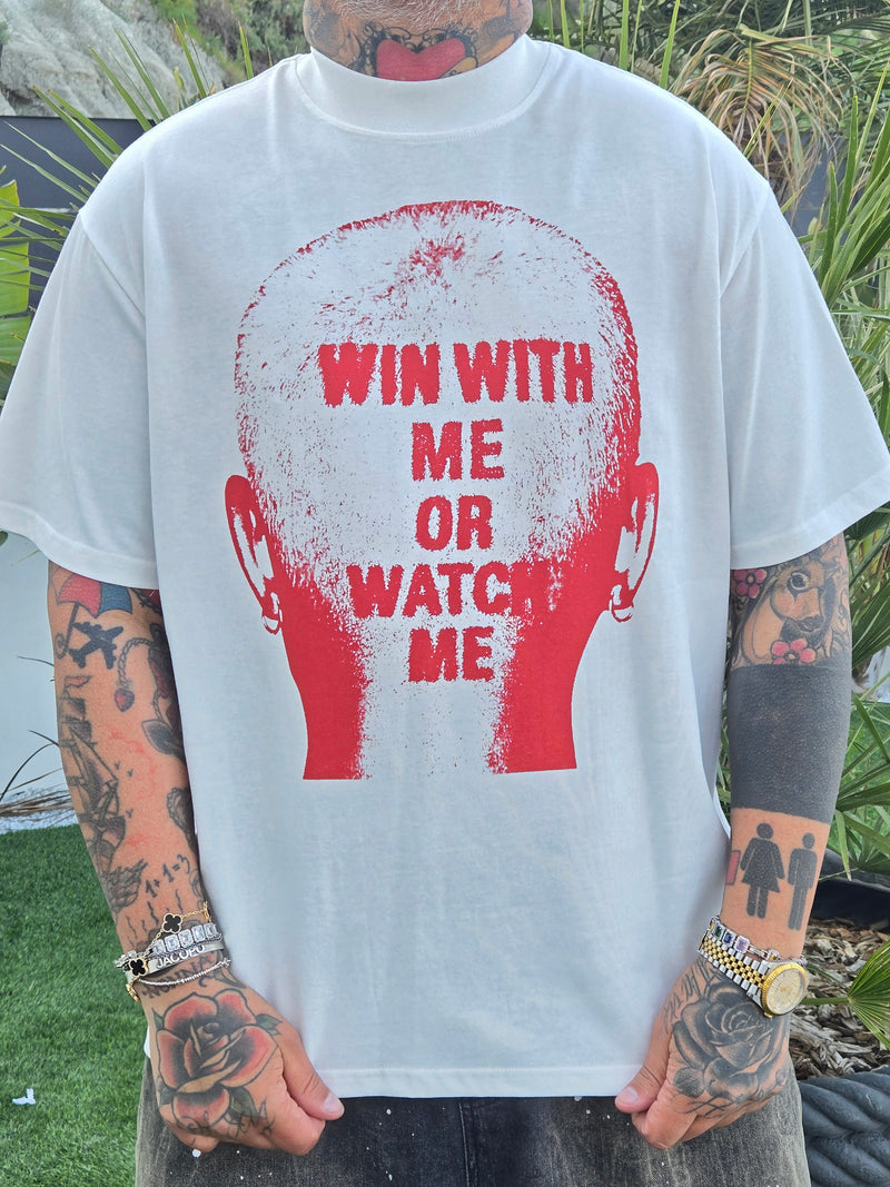 T-Shirt Watch Me White