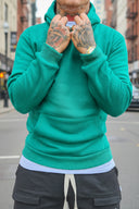 Felpa Regular Fit Flag Green