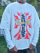 T-Shirt Raglan Land Off White