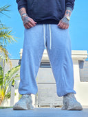 Pantalone Tuta Baloon Garzato Grey