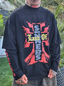 T-Shirt Raglan Land Off Black