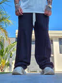 Pantalone Tuta Palazzo Garzato Black