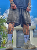 Bermuda Jeans Paint Sfumato