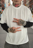 T-Shirt Raglan Reflex White