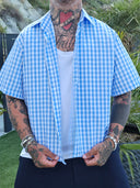 Camicia Quadri Sky