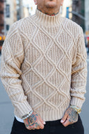 Maglione Mezzo Collo Vinicius Biscuit