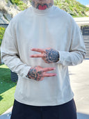 T-Shirt Long sleeve Beige
