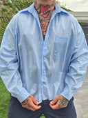 Camicia Taglio Vivo Sky