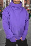 Felpa Theo Collo Alto Purple