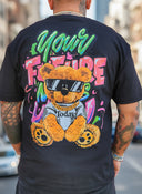 T-Shirt Teddy Wrap Black