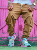 Pantalone Cargo Adly Camel